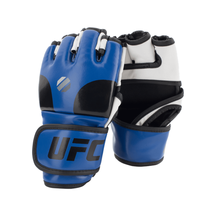 UFC Contender Open Palm MMA Training Gloves Blue L/XL