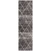 The Rug Connection Jaya 452 Charcoal 300x80cm - Medium Runner Pet Friendly Indoor Rug