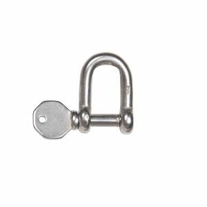 Taskmaster 6mm Stainless Steel Cap Pin D Shackle