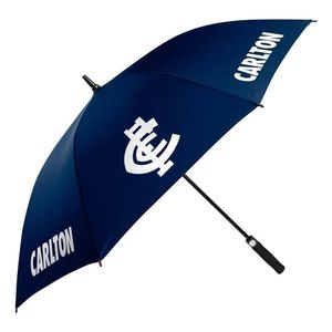 AFL Golf Umbrella - Carlton Blues - Rain Weather - 76cm Length