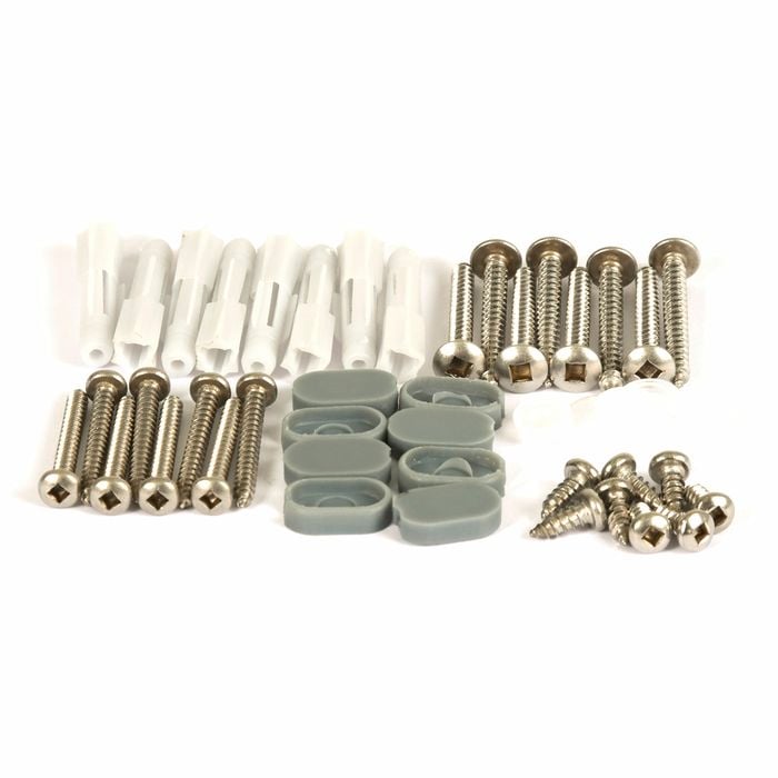 Stein Chrome Georgia Pivot Door Screw Pack