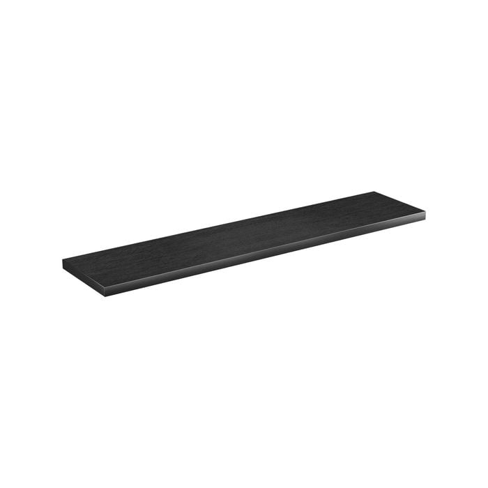 Flexi Storage Decorative Shelving 900 x 24 x 190mm Black Oak Style Shelf