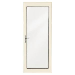 Polar Eco-View Windows 2040 x 820mm White Birch Aluminium Entry Door