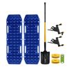 Bunker Indust Recovery Tracks Board Blue + Square Shovel + Side Mounting Kit