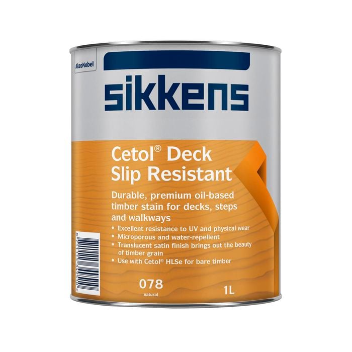 Sikkens 1L Cetol Deck Slip Resistant Pine Timber Finish