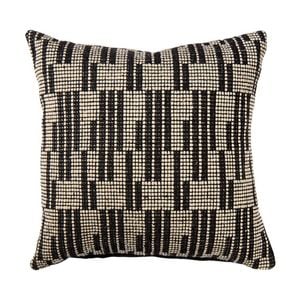 Kas Australia Sonny Outdoor Cushion Geometric Charcoal 50x50cm