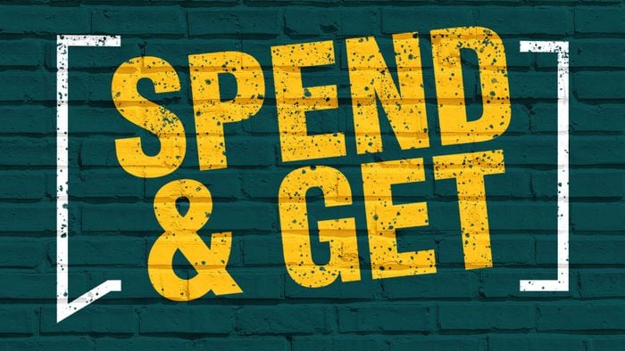 Spend and get graphic