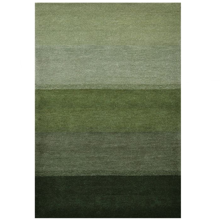 Handmade Gabbeh Wool Rug-128- SAGE GREEN-190x280cm