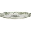 Casa Domani Rosetta Oval Platter Antique Green Serveware 37x25cm