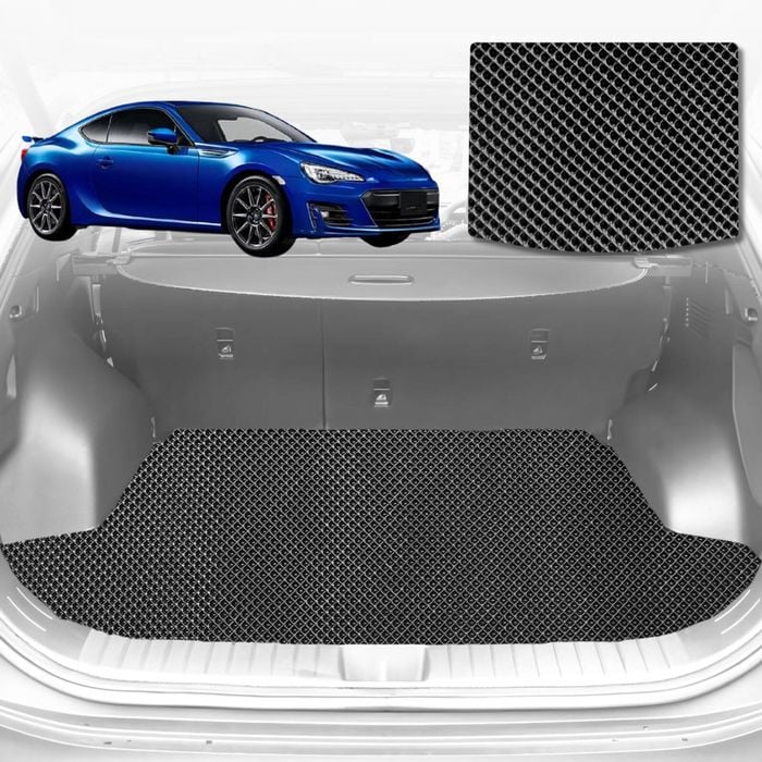 6D Diamond Car Boot Mat for Subaru BRZ Z12021-Current-Coupe-Cargo Mat-Black-Outback GT