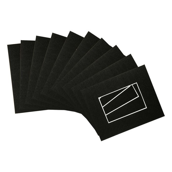 Nicola Spring A4 Frame Picture Mounts - for A5 (6" x 8") Image - Pack of 10