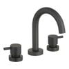 Mondella Black Matte Resonance 1/4 Turn Pin Lever Basin Set