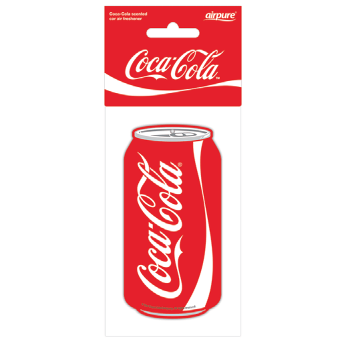 AirPure Coca-Cola Air Freshener Hanging Paper Can Original