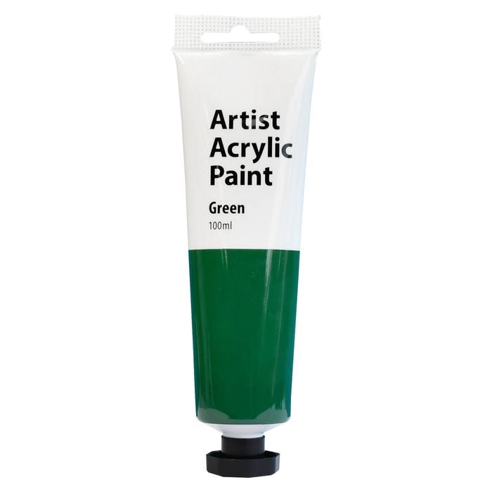 Boyle 100ml Green Artist Acrylic Paint