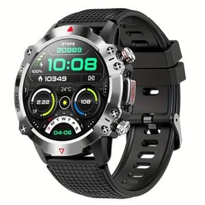 Lifebay Smart Watch with Wireless Calls, 1.39" Round Screen, Multiple Sports Modes
