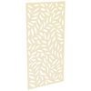 ProtectorAl 300 - 1200 x 1201 - 2400mm Primrose Large Leaf Unframed Solid Aluminium Decorative Panel