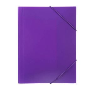 Marbig Soft Touch Brights Document Wallet (A4) (Purple)