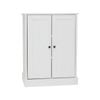 Hamptons 2 Door Low Line Storage Cupboard Cabinet