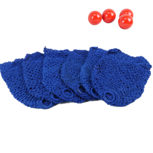 Deluxe Nylon ROYAL BLUE Pool Snooker billiard Table Pockets Nets Set BEST Thick Quality