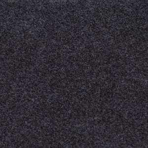 Q'Decor 2m Dark Grey Resin Back Ribbed Marine Carpet