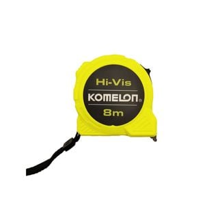 Komelon 8m x 25mm Hi-Vis Lock Pocket Tape