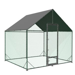 BingoPaw Walk-in Chicken Coop Run Cage Rabbit Hutch 300x207x276cm