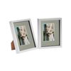 Nicola Spring 8" x 10" White 3D Box Photo Frames - 4" x 6" Mount - Pack of 2
