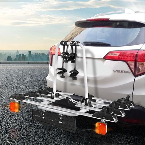 Bike Rack Carrier Towbar Hitch Mount 4 Bicycles Giantz Bunnings Australia