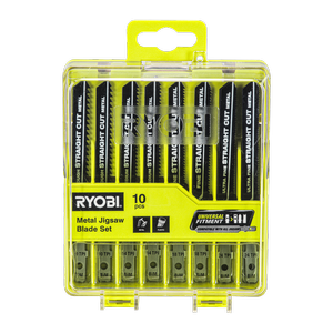 Ryobi 10 Piece Metal Jigsaw Blade Set
