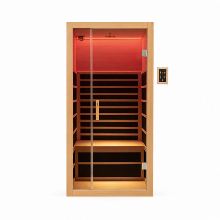 Orans 1 Person Ultra-Low EMF Far Infrared Sauna - Vine 900