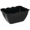 Olympia Kristallon Salad Crock Bowl Shatterproof San Plastic Black 750ml 165x135x85mm Commercial Food Display Buffet Serving