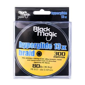 Black Magic Hyperglide 13x Braid Fishing Line 80lb 300m
