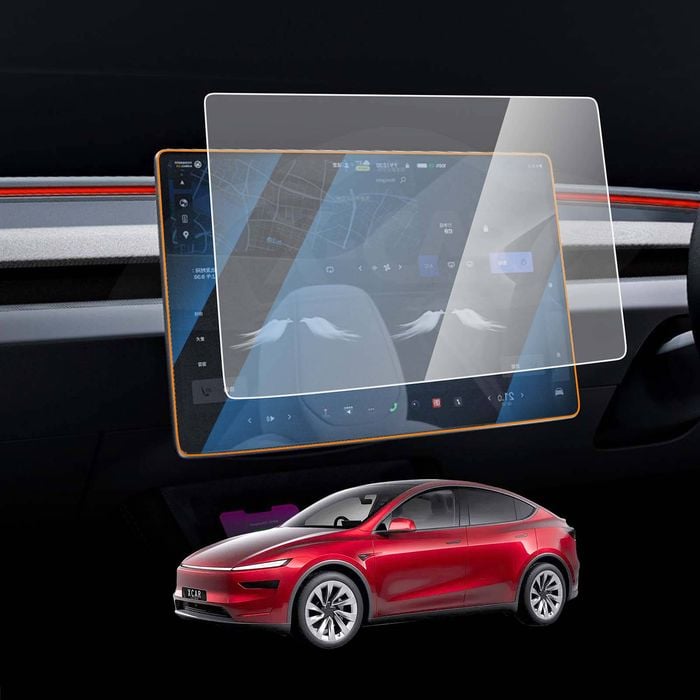 Screen Protector for Tesla Model Y Juniper 2025-2026 15.4 Inch Touchscreen 9H Glass Anti-Scratch