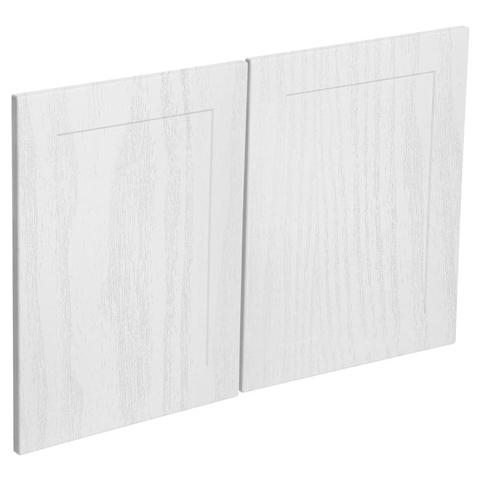 Kaboodle 900mm Provincial White Alpine Rangehood Door - 2 Pack