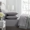 4pc Renee Taylor 1000TC Premium Egyptian Cotton Soft Sheet Set Ash Mega Queen