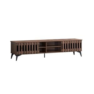 Kane Entertainment Unit TV Cabinet TV Stand 180cm 2 doors Walnut