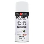 White Knight 310g White Satin Squirts Paint & Prime