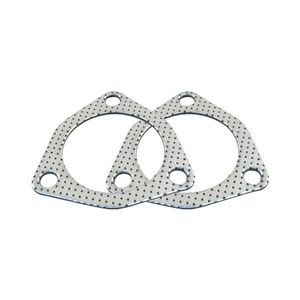 Exhaust Collector Gaskets 2-1/2" ID, 3 Bolt Type Flange - Pair
