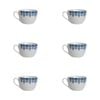 6PK LVD Ceramic Coffee Mug Sari Home/Kitchen Drinkware 14cm Assorted