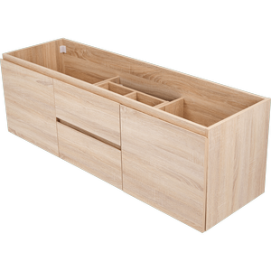 CIBO 1500mm Coast Veneer Tonic Wall Hung Vanity - Cabinet Only