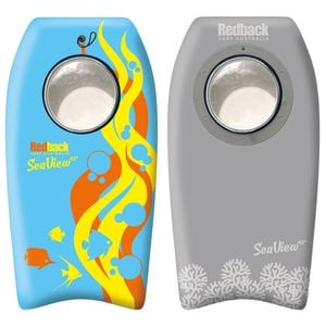 Redback Seaview 45" Bodyboard Slick Bottom/30cm Underwater Viewing Port Blue