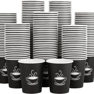 1000x Disposable Coffee Cups 8oz Extra Strong Takeaway Paper Take Away Bulk