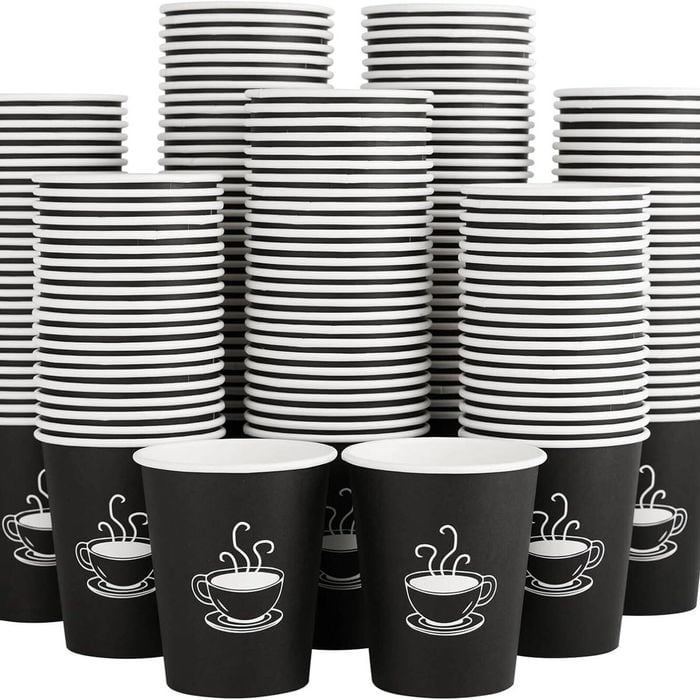 1000x Disposable Coffee Cups 8oz Extra Strong Takeaway Paper Take Away Bulk