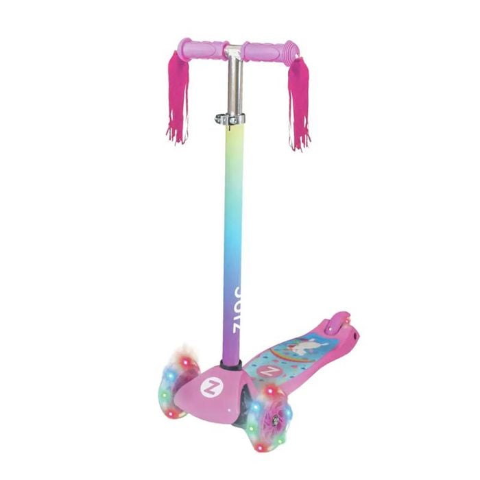 Zinc Non Folding T-Motion Junior Tri Scooter Unicorn