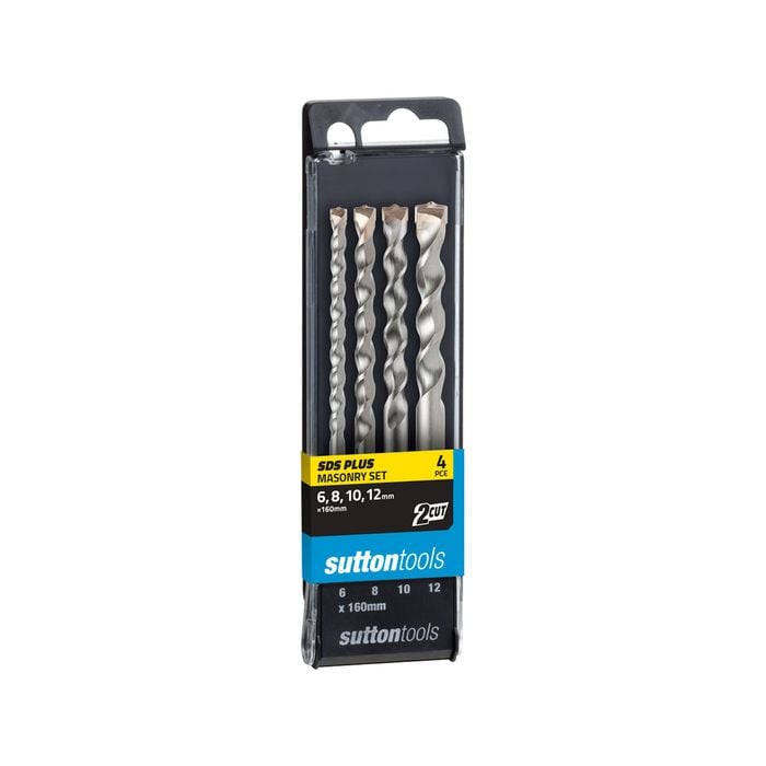 Sutton Tools 2 Cut 160mm Masonry SDS Plus Set