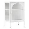 Cooper & Co. Eve 86cm Modern Metal Side Table White