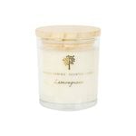 Nicola Spring Soy Wax Scented Candle 130g - Lemongrass - Fruity Summer Scent In Glass Jar - Long Burn Fragrance