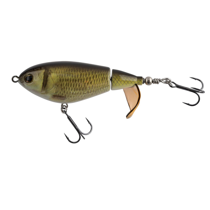 Berkley 2024 ProTech Choppo 75mm Propeller Hard Body Fishing Lure Golden Shiner