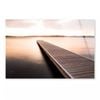 Wooden Pier On Sunrise   Print 100% Australian Made 90 x 60cm  (Acrylic)