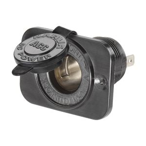 Narva 12/24V 20/10A Black Heavy-Duty Accessory Socket